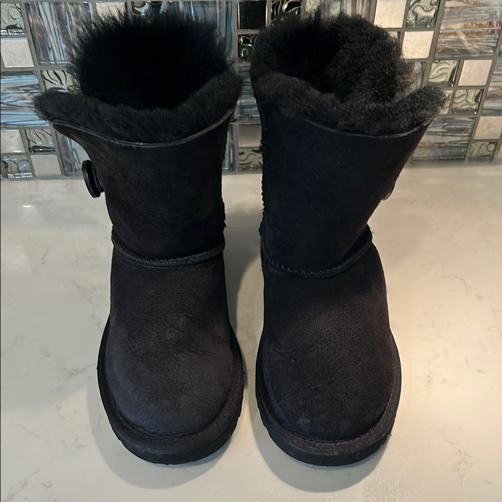 UGG Kids Black Boots